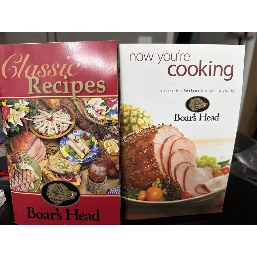 2 Boar’s Head Cooking CLASSIC RECIPES‎ & Now You’re Cooking (Paperback) Vintage